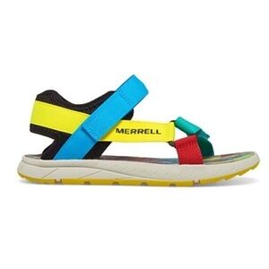 Merrell Big Kid's Kahuna Web Sandal 2.0 Size 5 Colorful Strappy Shoe